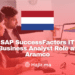 Job Alert: SAP SuccessFactors IT Business Analyst Role at Aramco