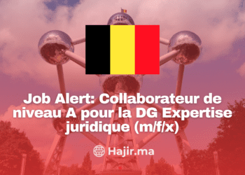 Job Alert: Collaborateur de niveau A pour la DG Expertise juridique (m/f/x)