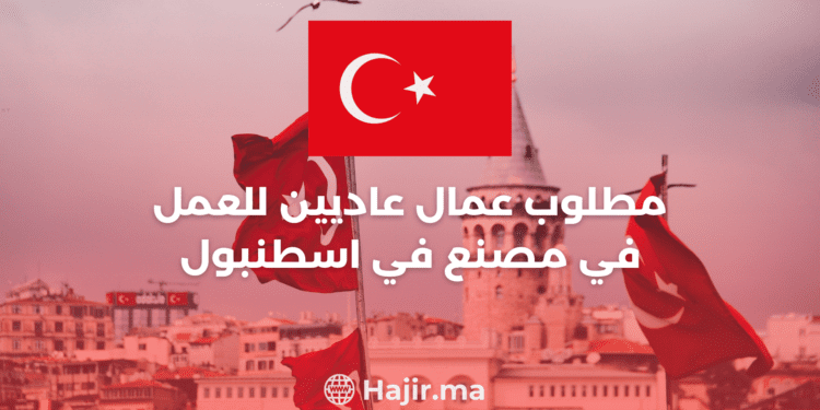 Ordinary Workers Are Required to Work in A Factory in Istanbul