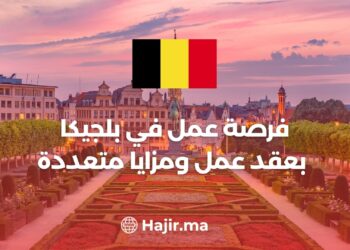 A Job Opportunity in Belgium With an Employment Contract And Multiple Benefits