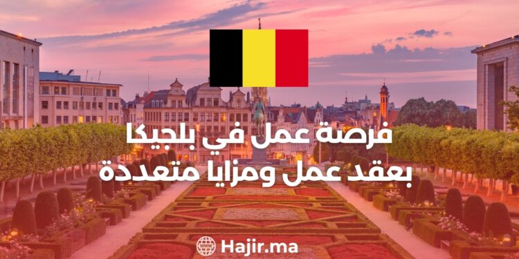 A Job Opportunity in Belgium With an Employment Contract And Multiple Benefits