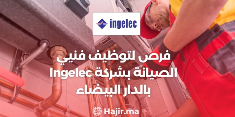 Opportunities To Employ Maintenance Technicians at Ingelec in Casablanca