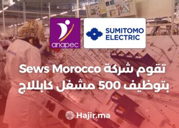 Sews Maroc Recrute 500 Câblo-Opérateurs à Skhirat et Ain Odeh.