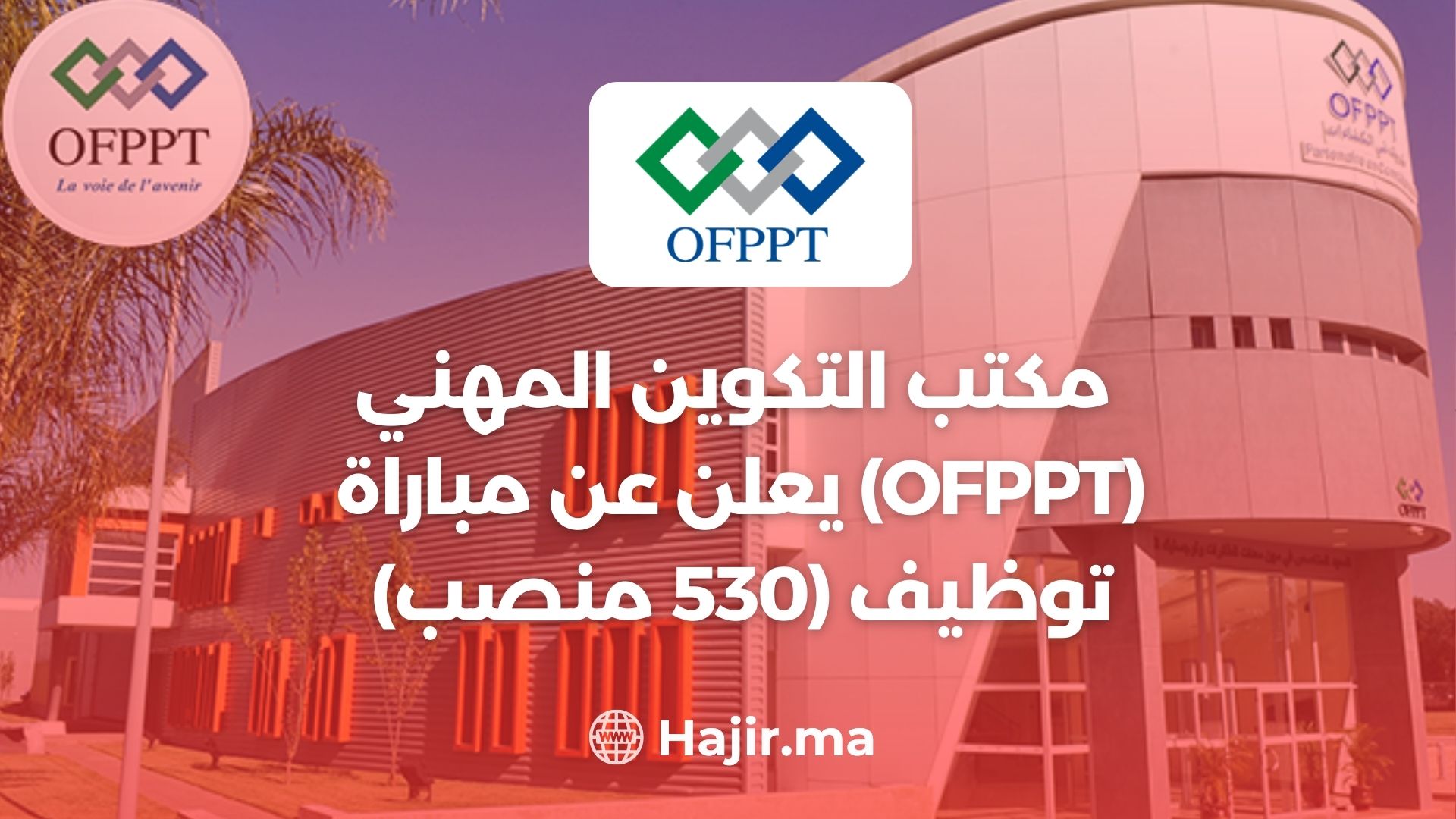 OFPPT 2024 Launches a Recruitment Campaign For (530 Positions) - Hajir