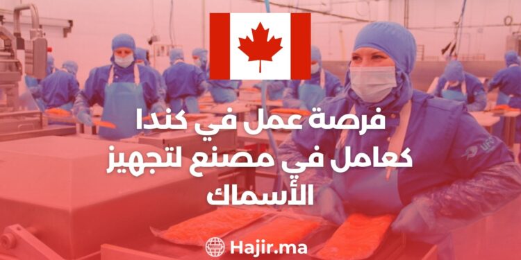 فرصة عمل في كندا كعامل في مصنع لتجهيز الأسماك