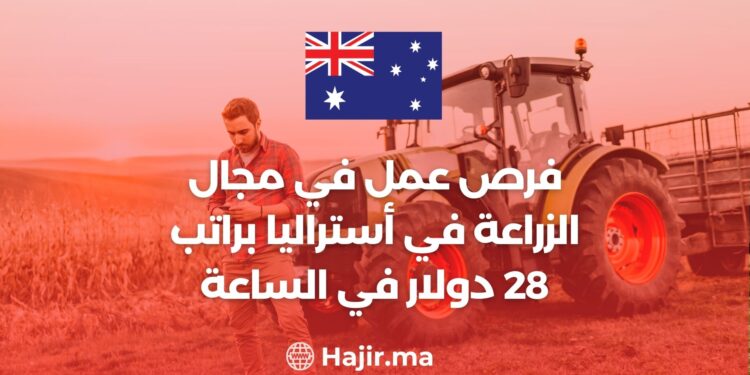 Job Opportunities in Agriculture in Australia With a Salary of $28 Per Hour