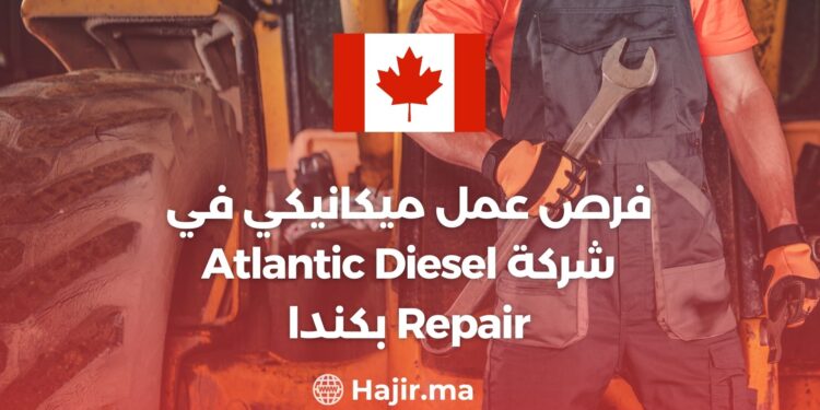 Mechanic Job Opportunities at Atlantic Diesel Repair Canada