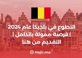التطوع في بلجيكا عام 2024 | فرصة ممولة بالكامل | التقديم من هنا