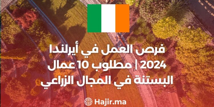 فرص العمل في أيرلندا 2024 | مطلوب 10 عمال البستنة في المجال الزراعي