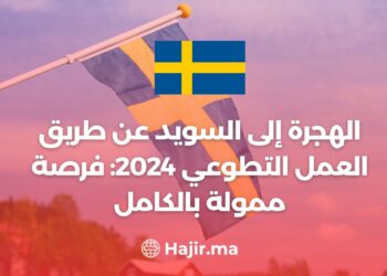الهجرة إلى السويد عن طريق العمل التطوعي 2024: فرصة ممولة بالكامل