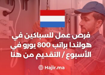 فرص عمل للسباكين في هولندا براتب 800 يورو في الأسبوع / التقديم من هنا