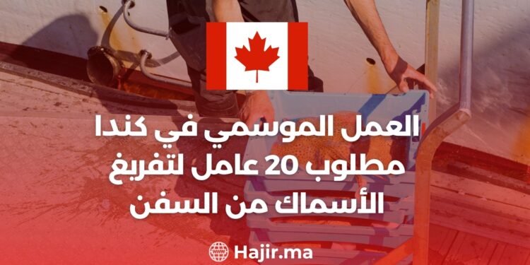 العمل الموسمي في كندا : مطلوب 20 عامل لتفريغ الأسماك من السفن براتب 16 دولار في الساعة