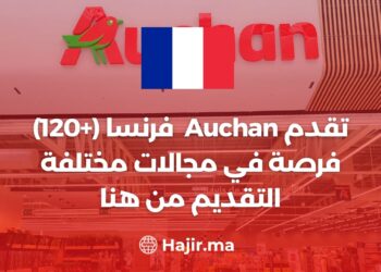 Auchan France offre (+120) Opportunités dans Divers Domaines