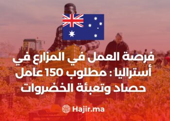 فرصة العمل في المزارع في أستراليا : مطلوب 150 عامل حصاد وتعبئة الخضروات والمحاصيل