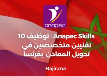 Anapec Skills Recrutement de 10 Opérateurs en Composites en France 2024
