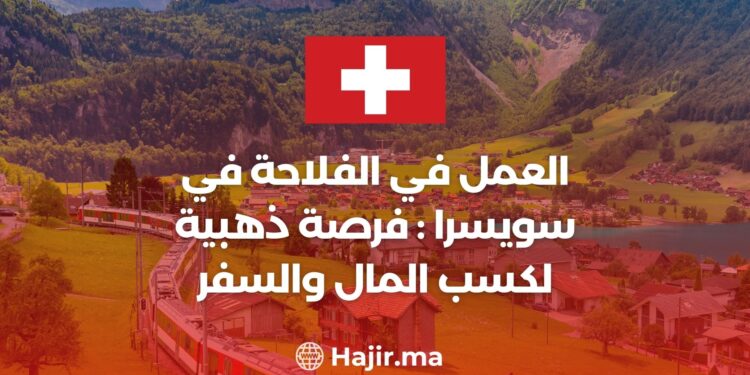 العمل في الفلاحة في سويسرا : فرصة ذهبية لكسب المال والسفر