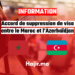 Accord de suppression de visas entre le Maroc et l'Azerbaïdjan
