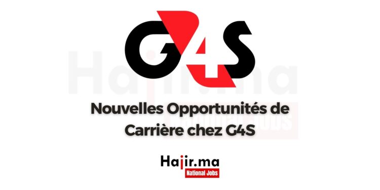 Nouvelles Opportunités de Carrière chez G4S