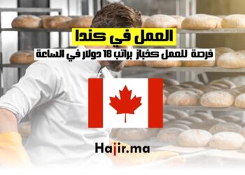 فرصة جديدة للهجرة والعمل كخباز في كندا براتب 18 دولار في الساعة