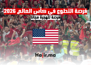 فرصة التطوع في كأس العالم لكرة القدم 2026: فرصة للهجرة مجانا