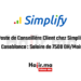 Poste de Conseillère Client chez Simplify à Casablanca : Salaire de 7500 DH/Mois !