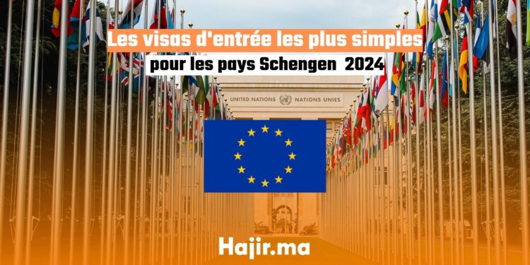 Les visas d'entrée les plus simples pour les pays Schengen 2024