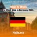 Steps to Obtain a Work Visa in Germany 2025