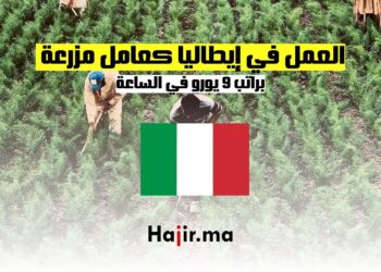 فرص العمل في إيطاليا كعامل مزرعة براتب 9 يورو في الساعة