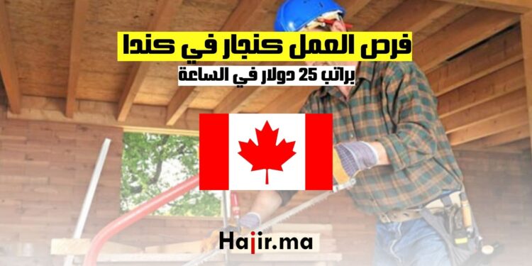فرص العمل كنجار في كندا براتب 25 دولارًا في الساعة