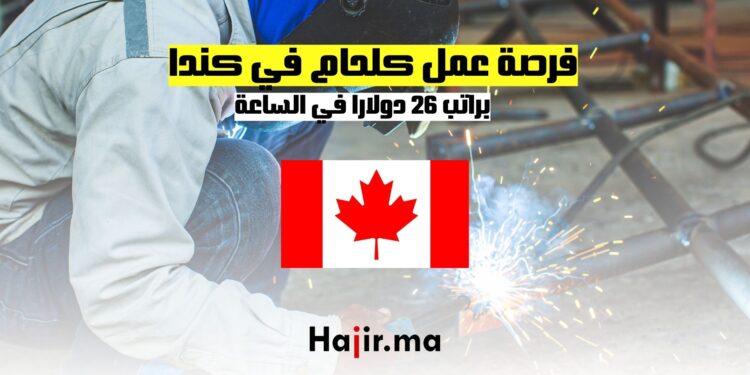 فرصة عمل كلحام في كندا براتب 26 دولارا في الساعة