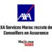Offre d'emploi AXA recrute des Conseillers en Assurance