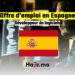 Offre d'emploi en Espagne : Développeur de logiciels