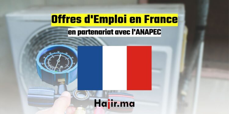 Offres d'Emploi en France en partenariat avec l'ANAPEC