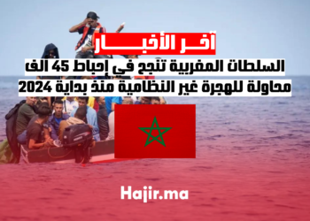 السلطات المغربية تنجح في إحباط 45 ألف محاولة للهجرة غير النظامية منذ بداية 2024