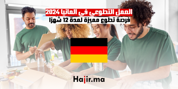 العمل التطوعي في ألمانيا 2024 فرصة تطوع مميزة لمدة 12 شهرًا
