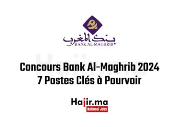 Concours Bank Al-Maghrib 2024 7 Postes Clés à Pourvoir