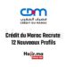 Crédit du Maroc Recrute 12 Nouveaux Profils