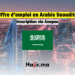 Offre d'emploi en Arabie Saoudite Inscription via Anapec