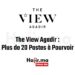 The View Agadir Plus de 20 Postes à Pourvoir