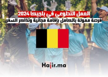 فرصة العمل التطوعي في بلجيكا