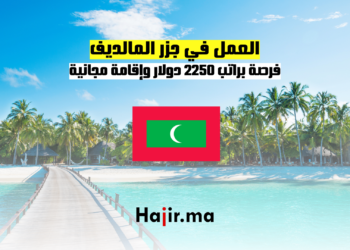 العمل في جزر المالديف: فرصة براتب 2250 دولار وإقامة مجانية