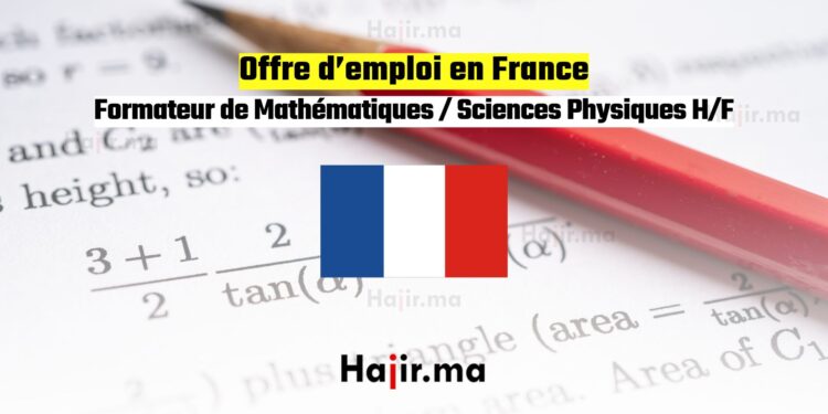 Formateur de Mathématiques Sciences Physiques HF