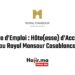 Offre d’Emploi : Hôte(esse) d’Accueil au Royal Mansour