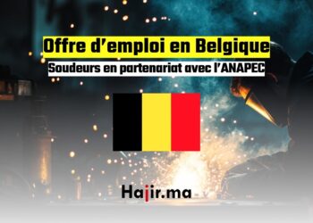 Soudeurs en Belgique en partenariat avec l’ANAPEC