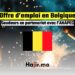 Soudeurs en Belgique en partenariat avec l’ANAPEC