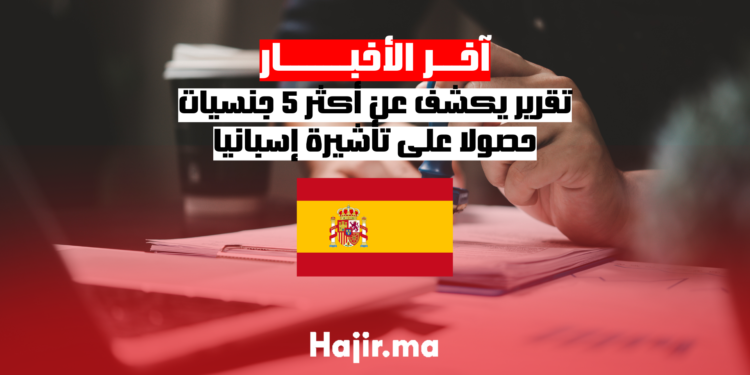 تقرير جديد يكشف عن أكثر خمس دول حصولا على تأشيرة إسبانيا بمعدلات قبول مرتفعة