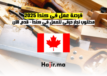 مطلوب نجار حرفي للعمل في كندا 2025 - قدم الآن