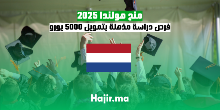 منح هولندا 2025 فرص دراسة مذهلة بتمويل 5000 يورو