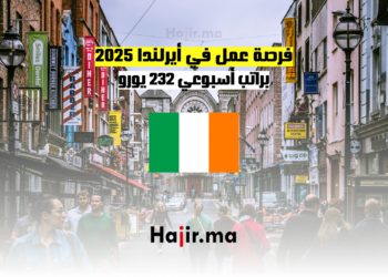 فرصة عمل في أيرلندا 2025 براتب أسبوعي 232 يورو