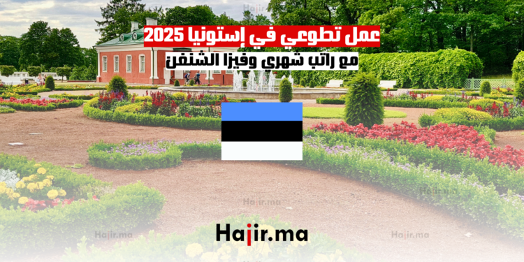 عمل تطوعي في إستونيا 2025 مع راتب شهري وفيزا الشنغن
